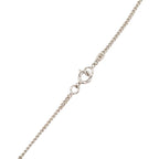 Chanel CC Logo Pendant Silver White Metal — view 3