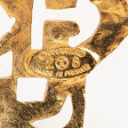 Chanel CC Logo Brooch Gold Plated — view 4