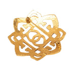 Chanel CC Logo Brooch Gold Plated — view 2