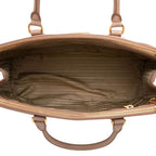 Prada Saffiano Galleria 2-Way Shoulder Bag Pink Beige Leather — view 4