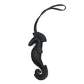 Hermes Ipo Seahorse Charm Agneau Milo Noir Black Keychain