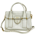 Prada Handbag 2-Way Leather White