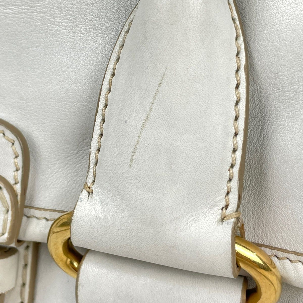 Prada Handbag 2-Way Leather White — view 6