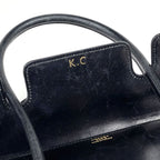 Hermes Handbag Drug 27 Box Calf Black — view 8