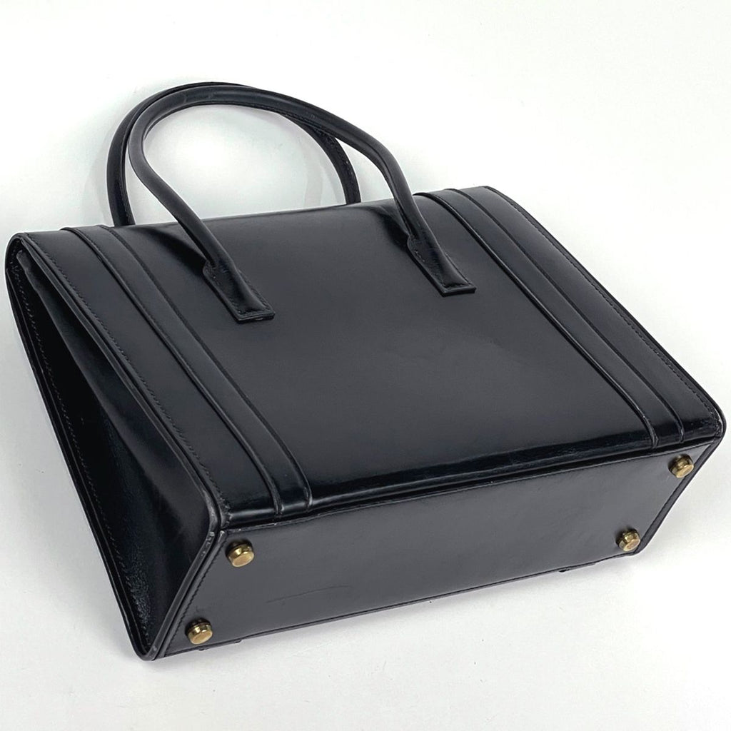 Hermes Handbag Drug 27 Box Calf Black — view 2