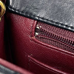 Chanel Shoulder Bag CC Logo Quilted Leather Black — view 8