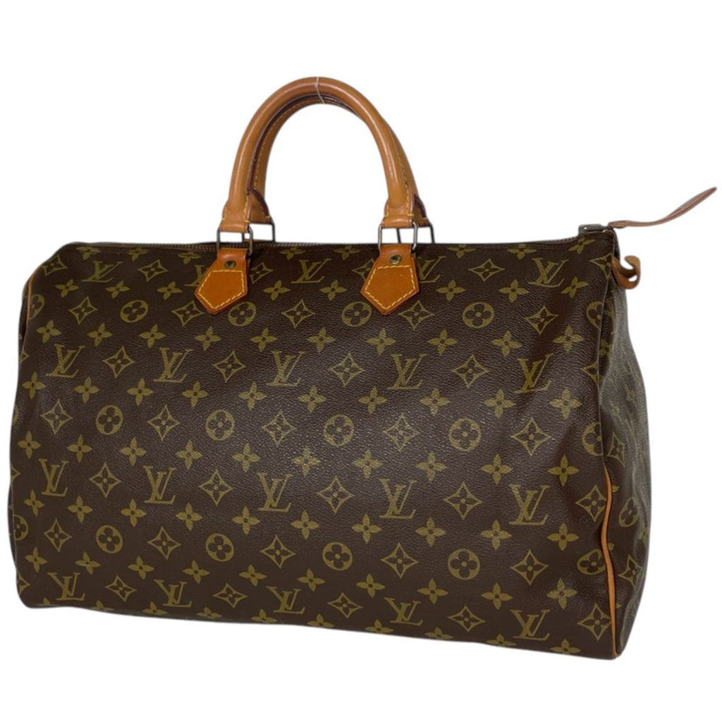 Louis Vuitton Speedy 40 Boston Bag Monogram Brown