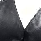 Chanel Tote Bag CC Logo Leather Black — view 7