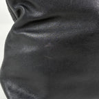 Chanel Tote Bag CC Logo Leather Black — view 4