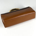 Loewe Handbag Velazquez Leather Brown — view 2
