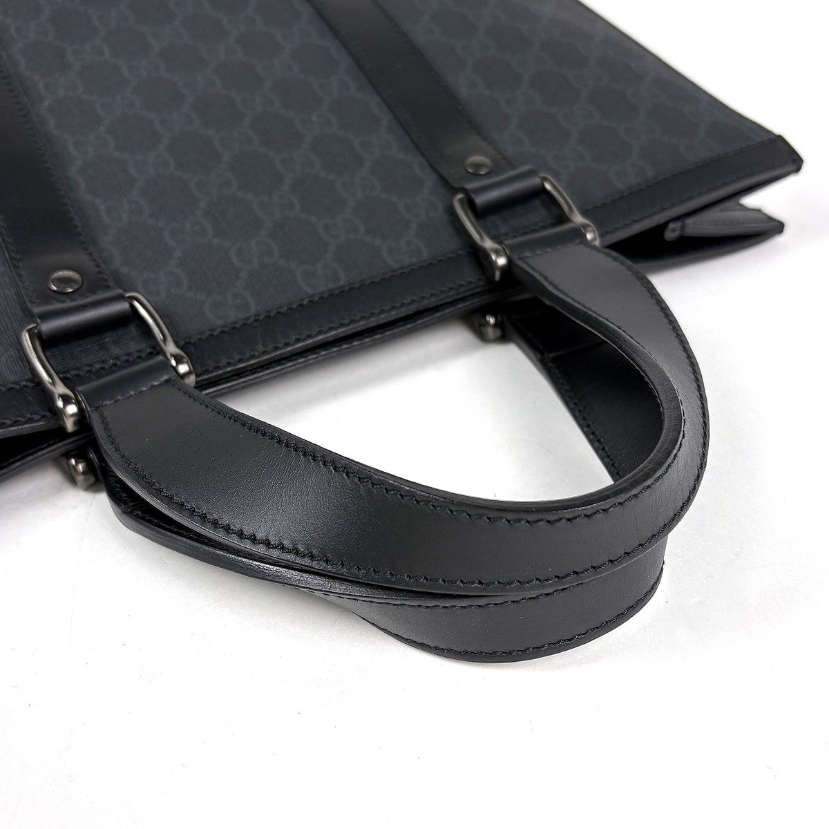 Gucci Tote Bag GG Pattern Black — view 5