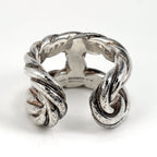 Hermes Parade Twist Ring 925 Sterling Silver — view 3