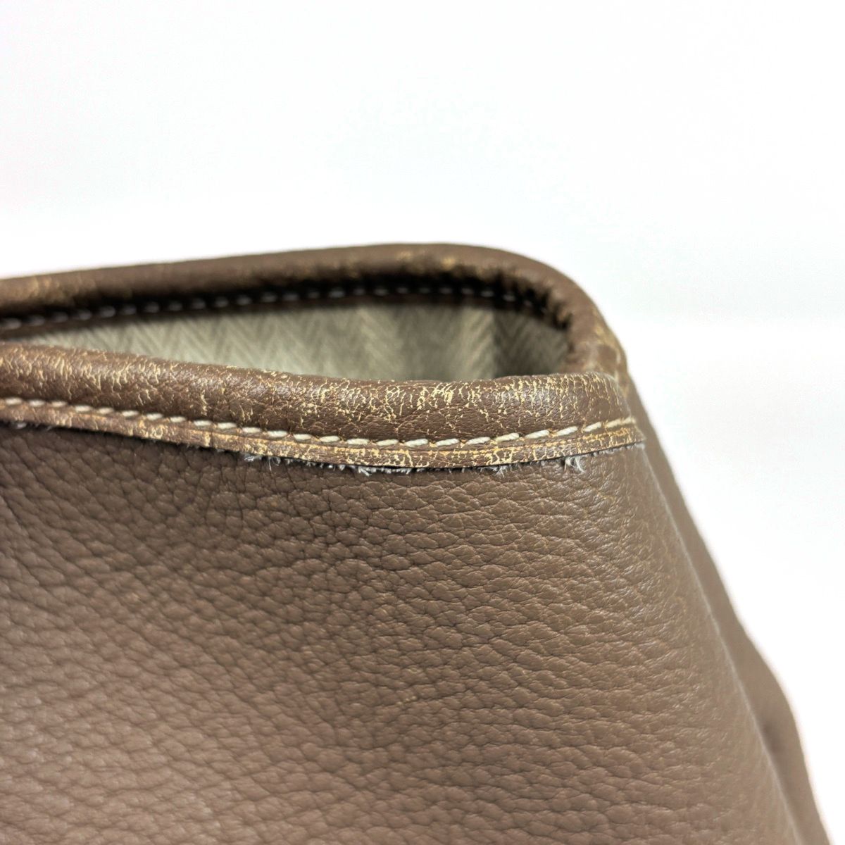 Hermes Garden Party PM Tote Bag Negonda Etoupe — view 7