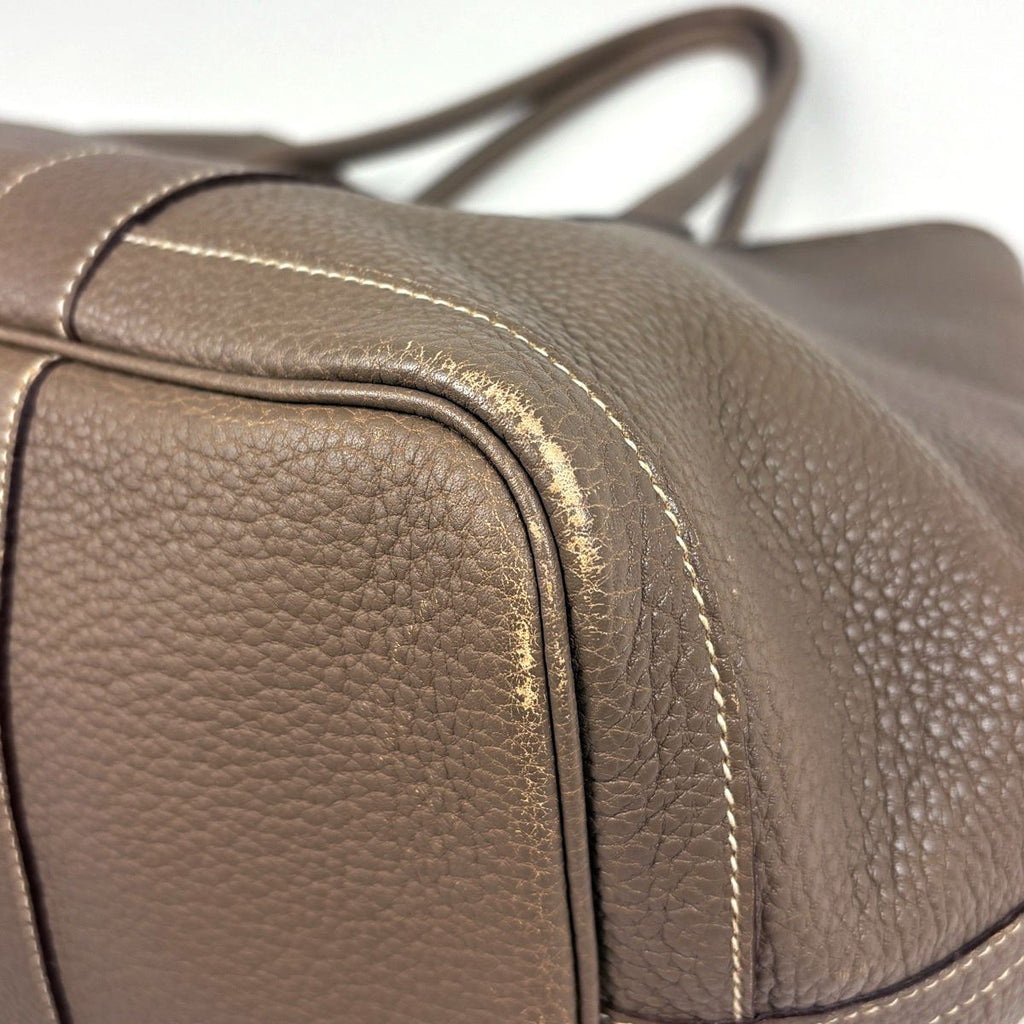Hermes Garden Party PM Tote Bag Negonda Etoupe — view 3