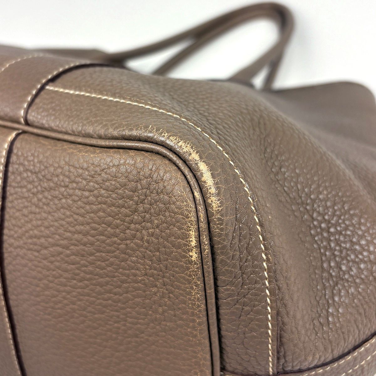 Hermes Garden Party PM Tote Bag Negonda Etoupe — view 3