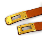 Hermes Kelly Double Tour Bracelet Orange — view 3