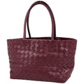 Bottega Veneta Handbag Intrecciato Leather Bordeaux