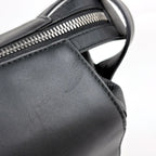 Bottega Veneta Shoulder Bag Logo Leather Black — view 4
