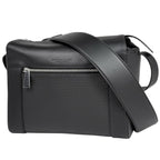 Bottega Veneta Shoulder Bag Logo Leather Black