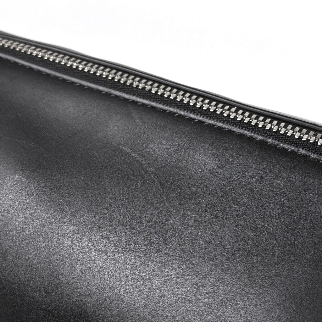 Bottega Veneta Shoulder Bag Logo Leather Black — view 5