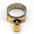 Hermes Ring 925 Sterling Silver Gold — view 2