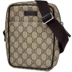 Gucci Shoulder Bag GG Pattern Brown