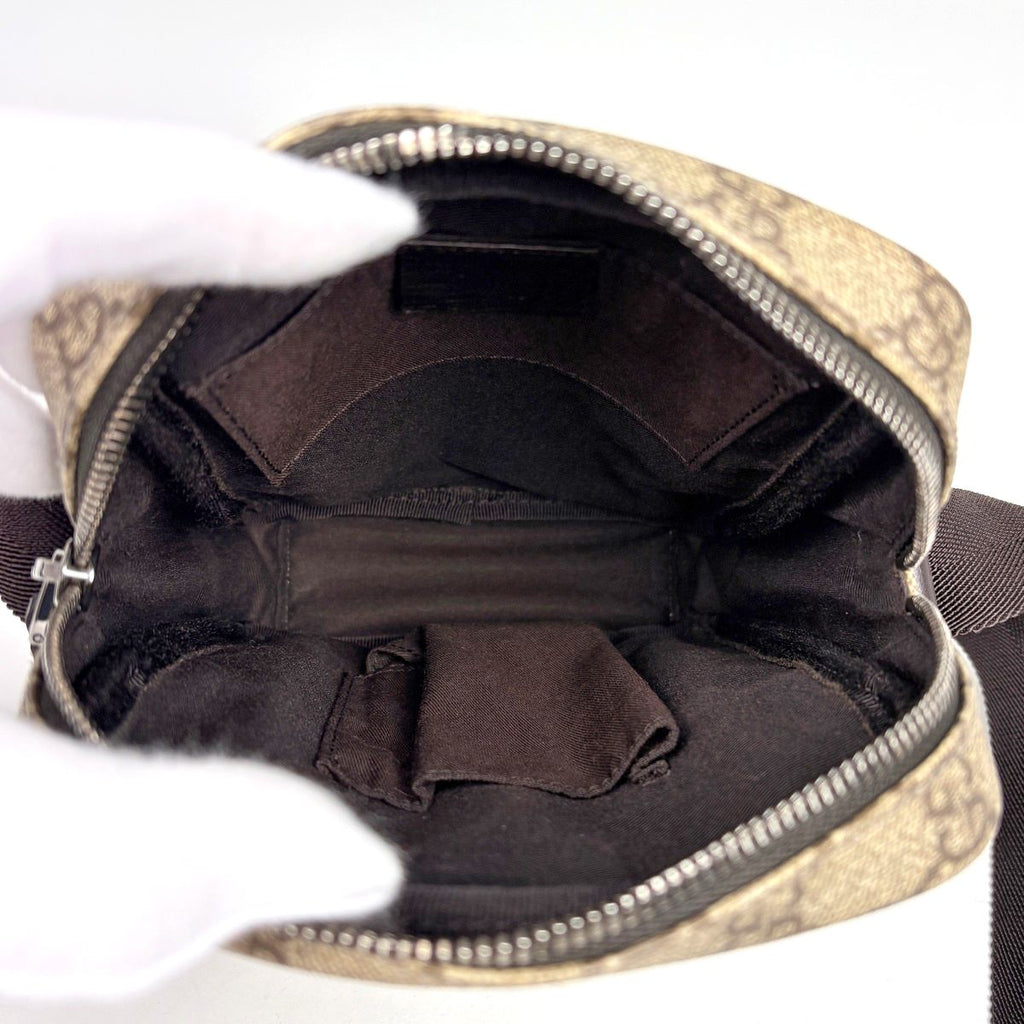 Gucci Shoulder Bag GG Pattern Brown — view 7