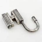 Hermes Bag Charm Pendant Key Holder Touareg 925 Sterling Silver — view 3