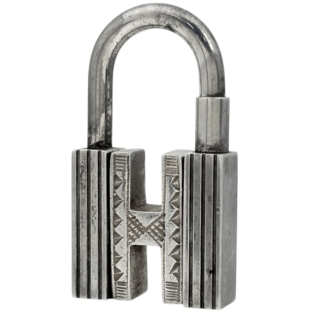 Hermes Bag Charm Pendant Key Holder Touareg 925 Sterling Silver