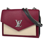 Louis Vuitton My Lockme BB Shoulder Bag Leather Bordeaux Ivory
