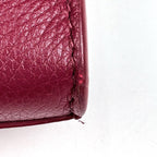 Louis Vuitton My Lockme BB Shoulder Bag Leather Bordeaux Ivory — view 3