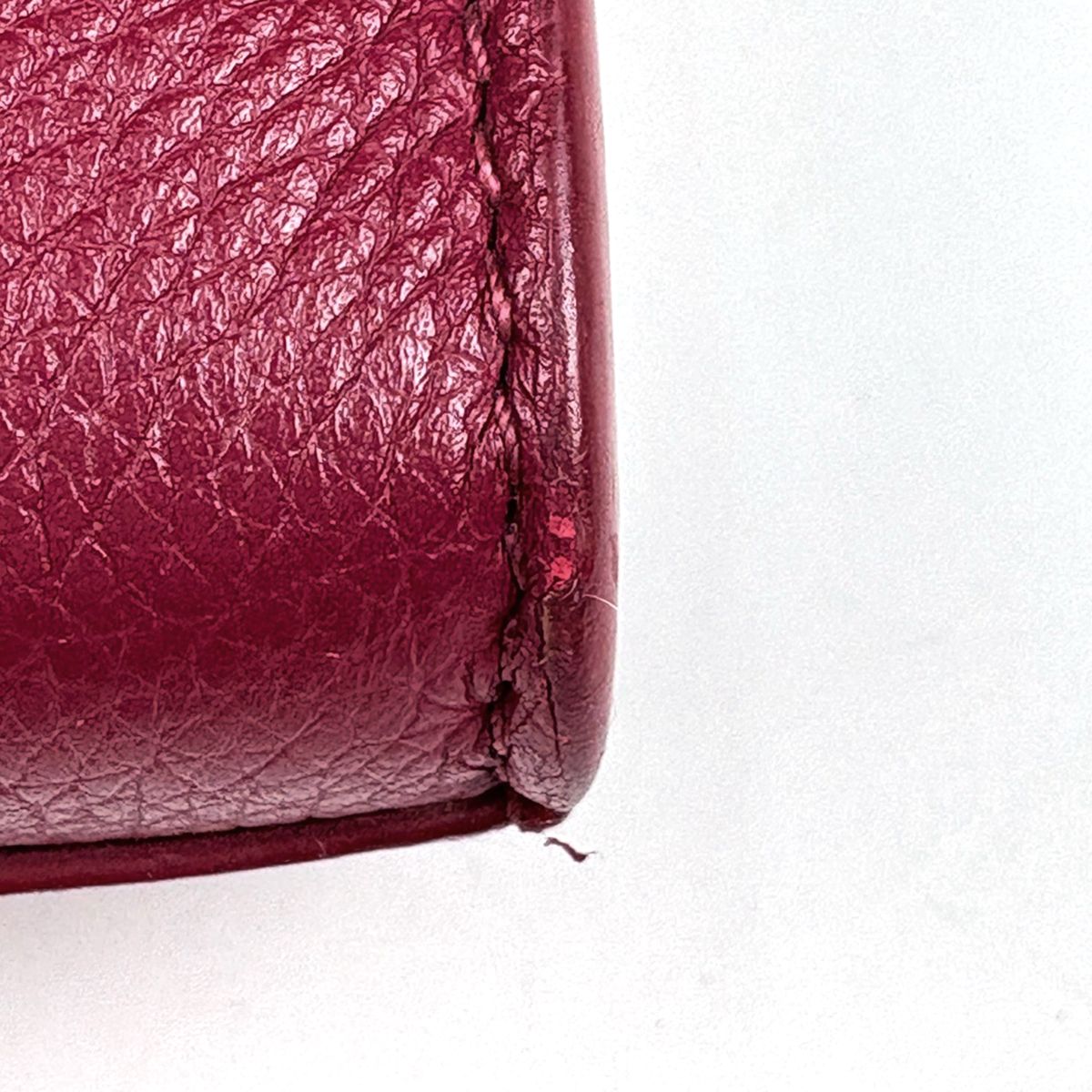 Louis Vuitton My Lockme BB Shoulder Bag Leather Bordeaux Ivory — view 3