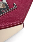 Louis Vuitton My Lockme BB Shoulder Bag Leather Bordeaux Ivory — view 5