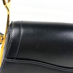 Hermes Shoulder Bag Passcode Box Calf Black — view 6