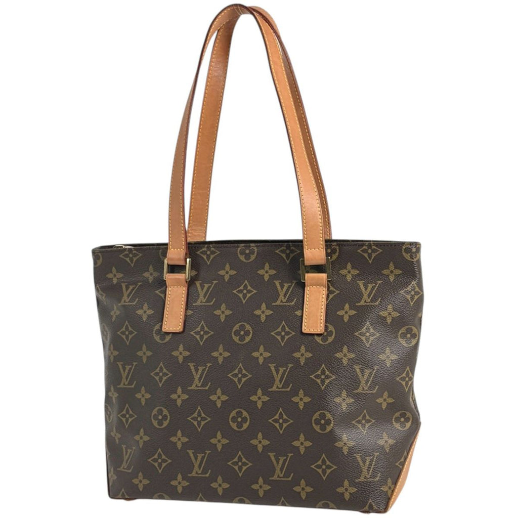 Louis Vuitton Cabas Piano Tote Shoulder Bag Monogram Brown