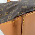 Louis Vuitton Cabas Piano Tote Shoulder Bag Monogram Brown — view 3