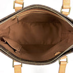 Louis Vuitton Cabas Piano Tote Shoulder Bag Monogram Brown — view 8