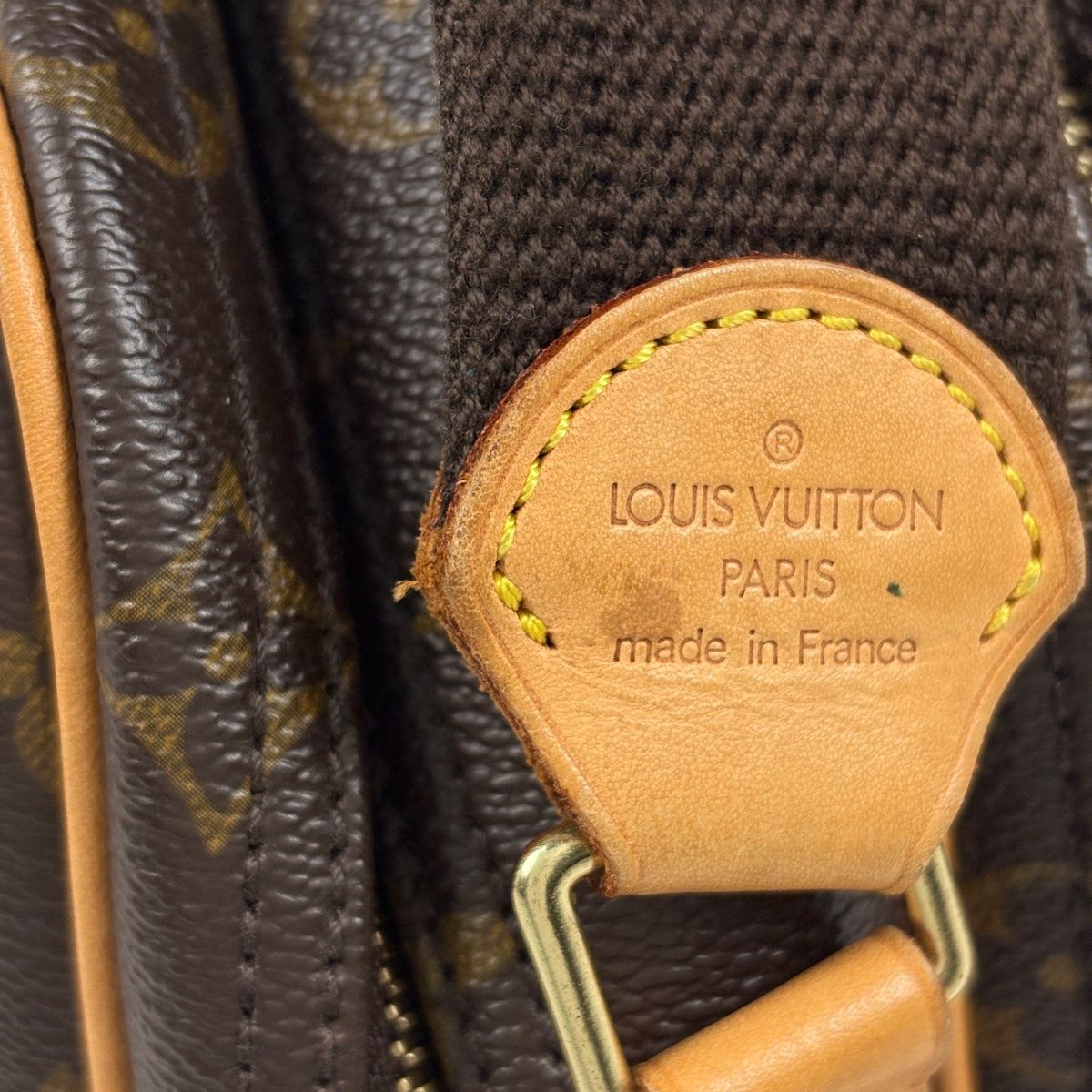 Louis Vuitton Reporter PM Shoulder Bag Monogram Brown — view 5