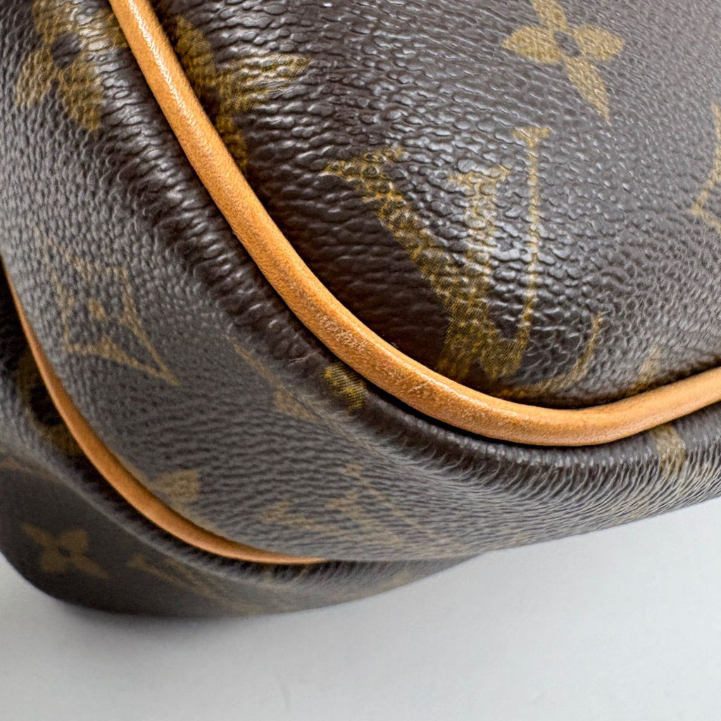 Louis Vuitton Reporter PM Shoulder Bag Monogram Brown — view 3