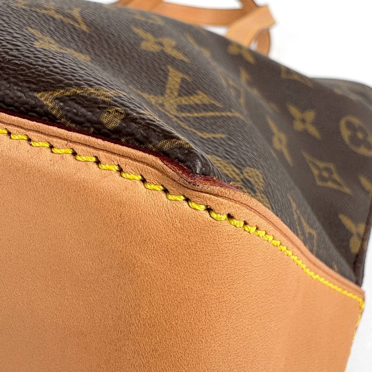 Louis Vuitton Cabas Piano Tote Shoulder Bag Monogram Brown — view 3