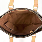 Louis Vuitton Cabas Piano Tote Shoulder Bag Monogram Brown — view 7