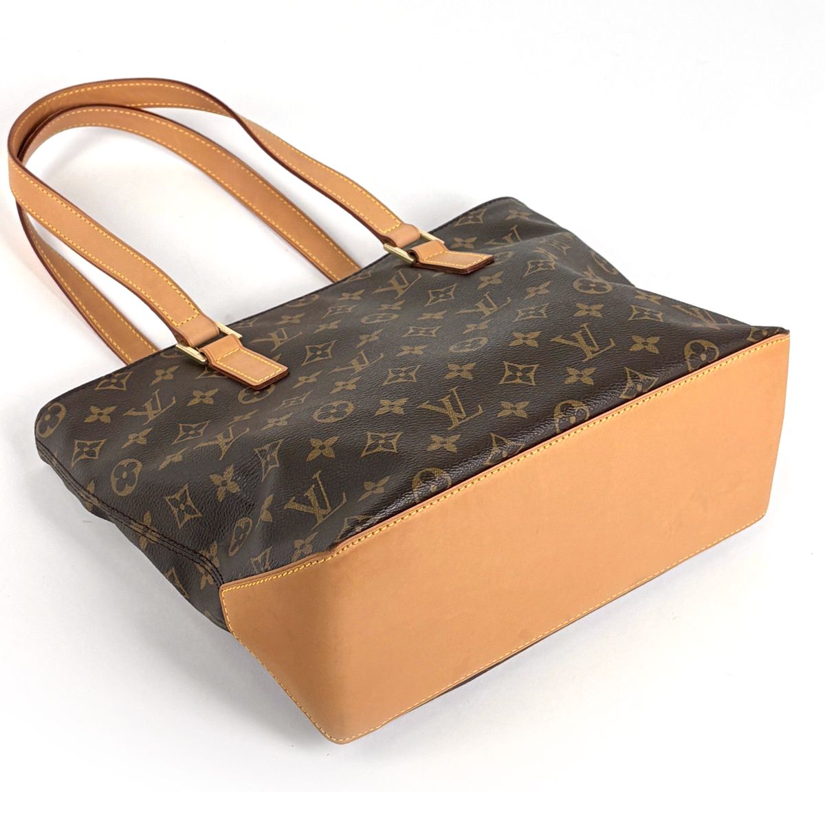 Louis Vuitton Cabas Piano Tote Shoulder Bag Monogram Brown — view 2