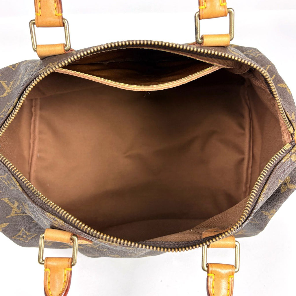 Louis Vuitton Speedy 30 Handbag Monogram Brown — view 8