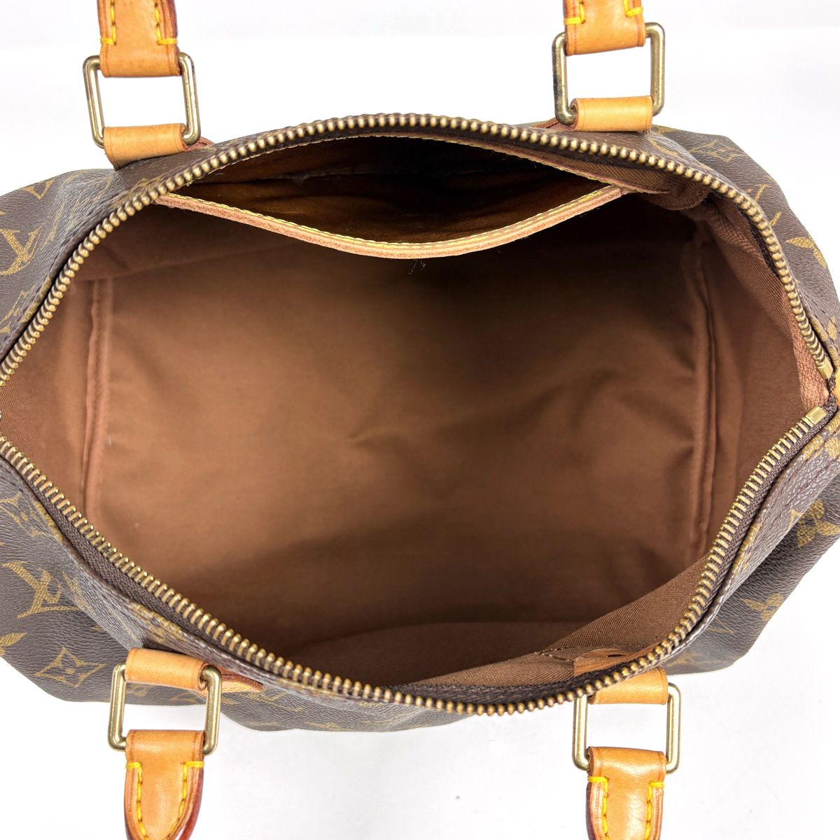 Louis Vuitton Speedy 30 Handbag Monogram Brown — view 8