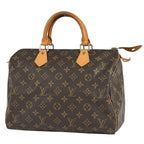 Louis Vuitton Speedy 30 Handbag Monogram Brown