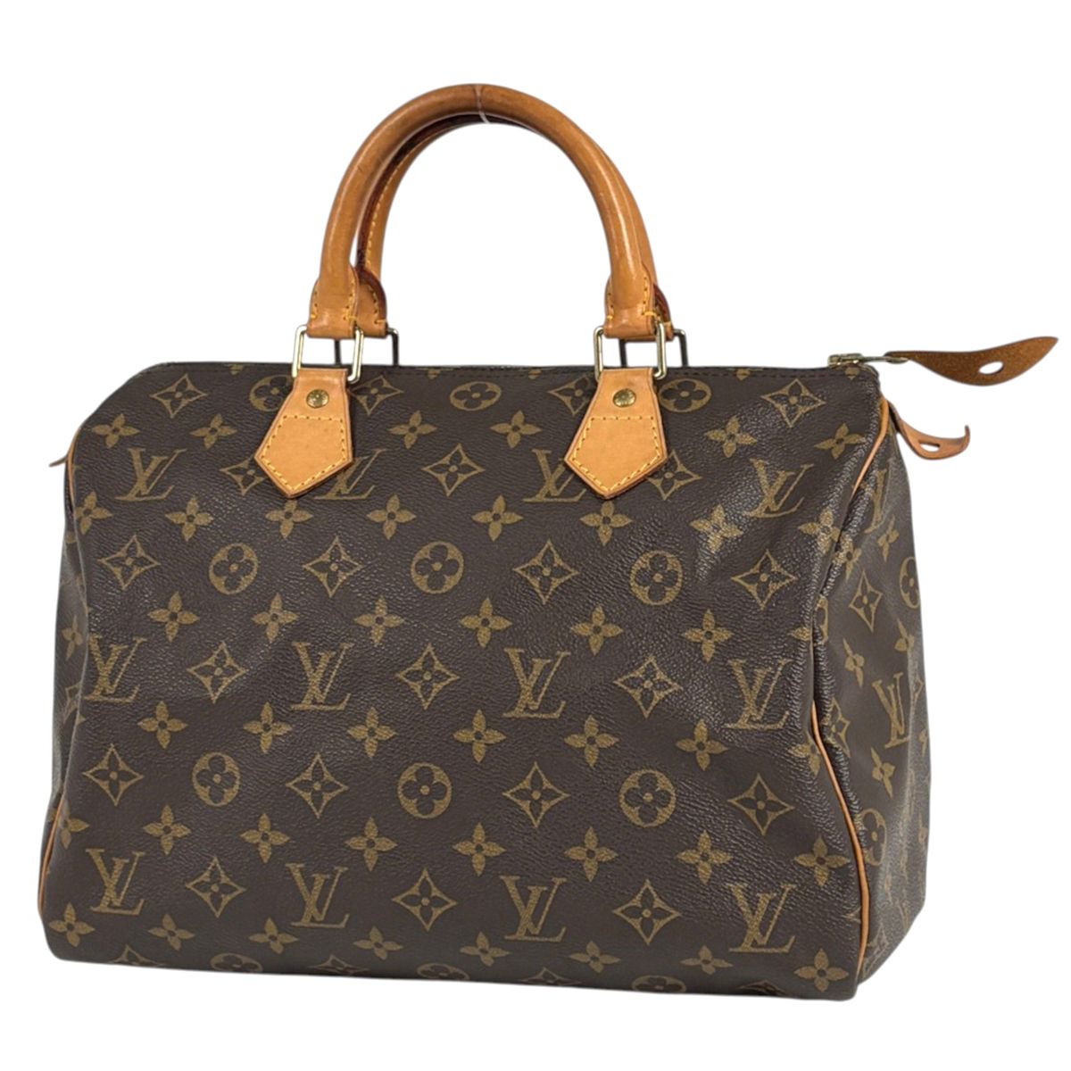 Louis Vuitton Speedy 30 Handbag Monogram Brown