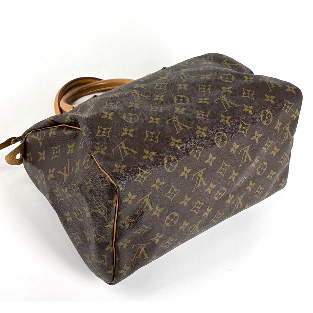 Louis Vuitton Speedy 30 Handbag Monogram Brown — view 2
