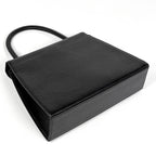 Saint Laurent Handbag Logo Leather Black — view 2