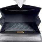 Saint Laurent Handbag Logo Leather Black — view 8