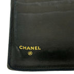 Chanel Wallet Black CC Logo Gold Kiss Lock — view 5